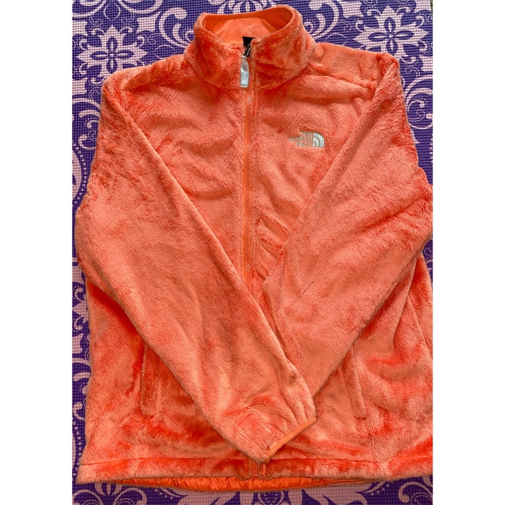 Orange Northface Osito Jacket